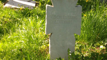 La tombe du lieutenant von Schleussing
