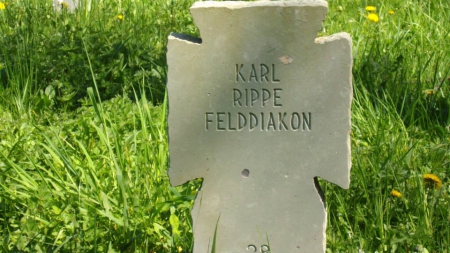 La tombe de Karl Rippe