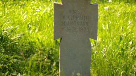 La tombe du capitaine Horst von Klinguth
