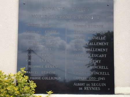 Les morts de la guerre