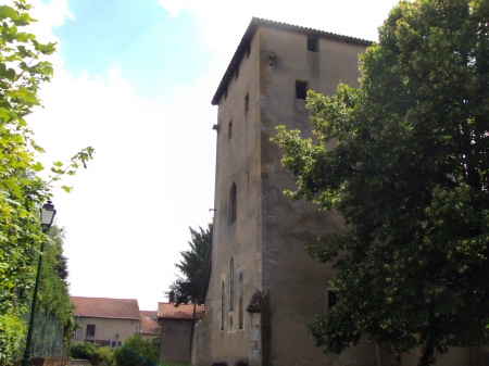 Le clocher de l'église