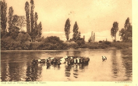 Le gué sur la Moselle