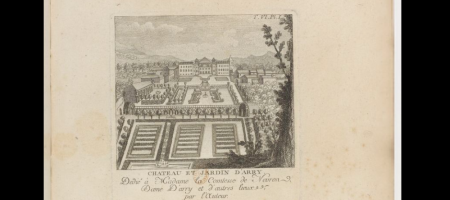 Une vue du château en 1762