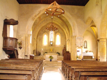 L'intérieur de l'église