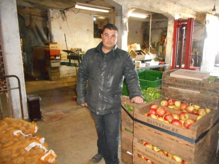 Dans la cave aux pommes