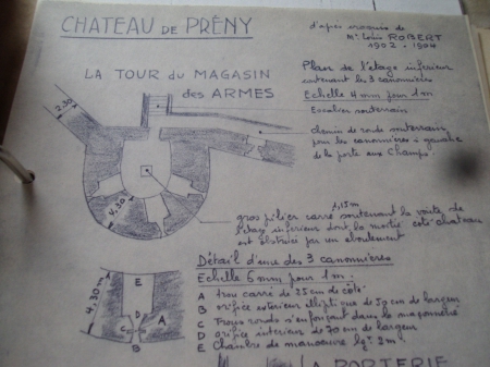 Plan de l'étage inférieur