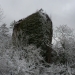 La tour Mandeguerre sous la neige