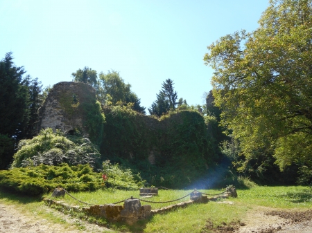 Les tourelles du donjon