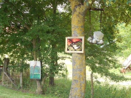 Des arbres décorés