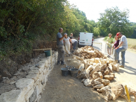 Un chantier de restauration