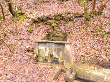 La fontaine Pütter Quelle (Janvier 2010)