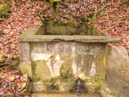 La fontaine Pütter Quelle (Janvier 2010)