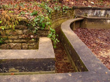 La fontaine Von Oldtmann Quelle. (Janvier 2010)