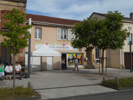 Une boutique éphémère
