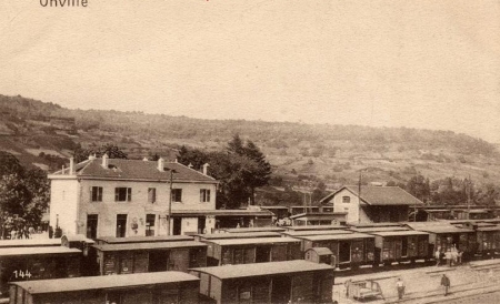 La gare au début du XXe siècle