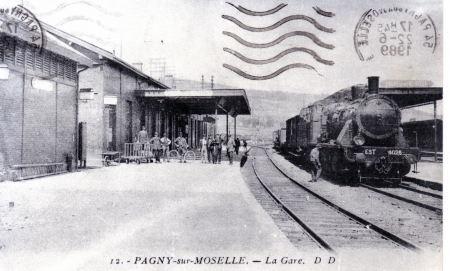 La gare au début du XXème siècle