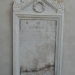 La plaque mortuaire de la demoiselle Nivoy