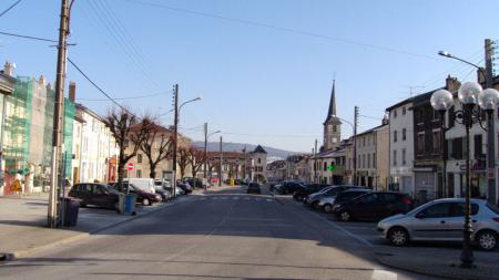 La rue de Serre (février 2012)