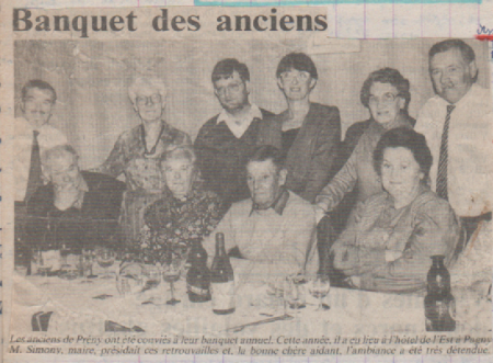 Le repas des anciens de 1988