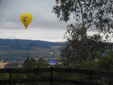 Des montgolfières dans le ciel de Prény