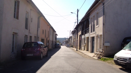 La rue des Trois maisons en 2013