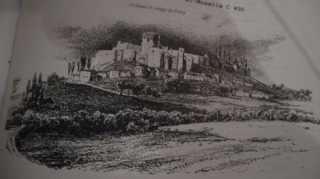 Château et village de Prény