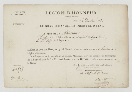 Un chevalier de la Légion d'honneur