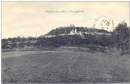 Vue de Prény dans les années 1930