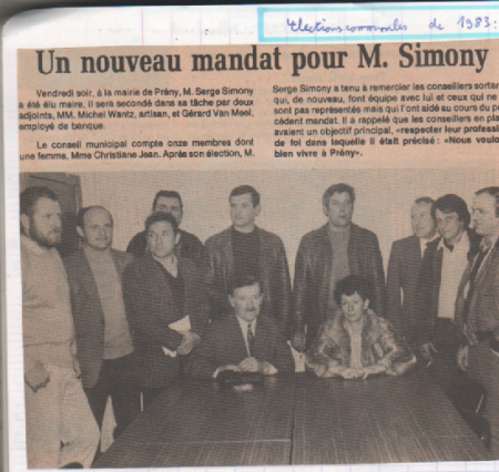 Les élections municipales de 1983