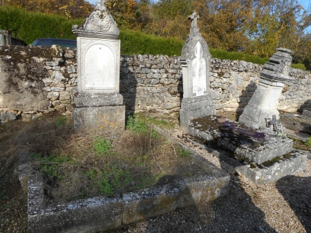 Des tombes disparues du cimetière