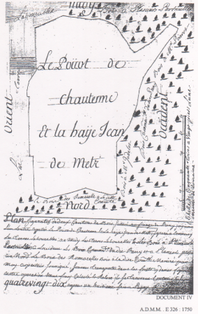 Le Poüot de chauterme et la Haye Jean de Metz