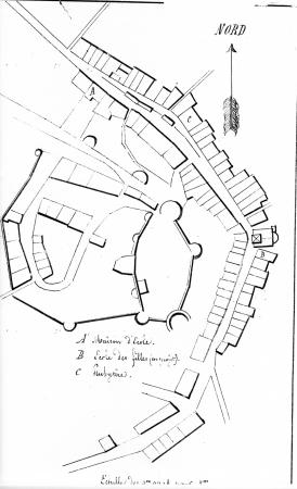 Plan de Prény vers 1850