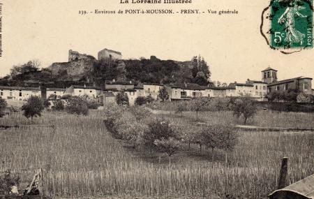 Prény avant 1914.