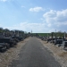 L'allée centrale du cimetière