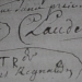 Les signatures d'habitants en 1711
