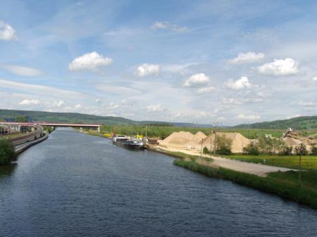 Le canal et les sablières