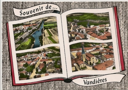 Une carte postale de Vandières