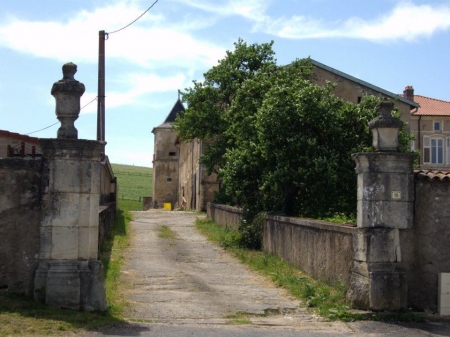 L'entrée du château