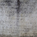 Inscription figurant sur la "Tombe des curés"
