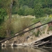 Le pont de Buret effondré
