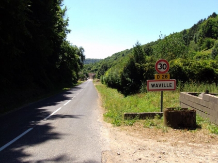 L'entrée du village