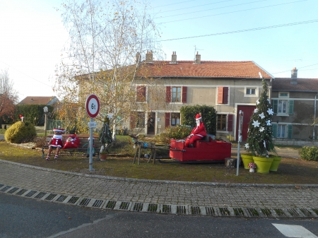 Le père Noël à Xammes